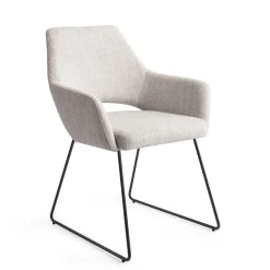 Jesper Home Beige Eetkamerstoelen|Eetkamerstoelen Met Armleuning|Eetkamerstoel Yanai Slide Black