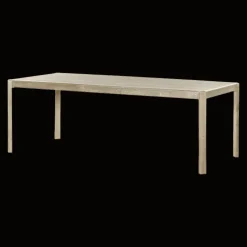 Tower Living Rechte Eettafel|Eettafel Amalfi Eiken, kleur Whitewash