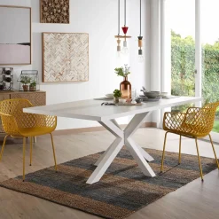 Kave Home Rechte Eettafel|Eettafel Argo Wit