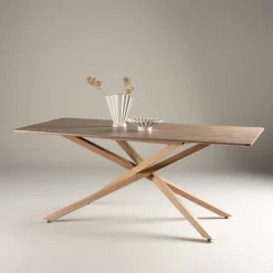 Nohr Rechte Eettafel|Eettafel Chenell MDF, 180 x 90cm