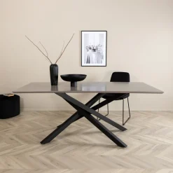 Nohr Rechte Eettafel|Eettafel Chenell MDF, 180 x 90cm