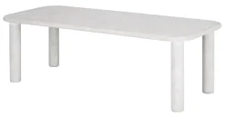 DTP Home Rechte Eettafel|Eettafel Clio Mortex, 230 x 100cm, kleur Chalk