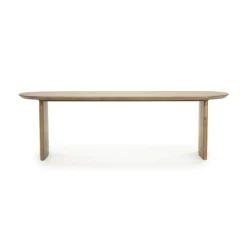 Eleonora Ovale Eettafel|Eettafel Dex Eiken, kleur Bruin