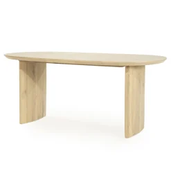 Eleonora Ovale Eettafel|Eettafel Dex Eiken, kleur Naturel