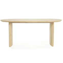 Eleonora Ovale Eettafel|Eettafel Dex Eiken, kleur Naturel