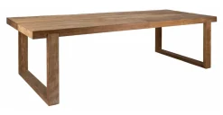 DTP Home Rechte Eettafel|Eettafel Icon Teakhout Naturel