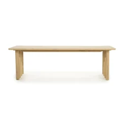 Eleonora Rechte Eettafel|Eettafel Jake Eiken, kleur Naturel