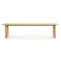 Eleonora Rechte Eettafel|Eettafel Jake Eiken, kleur Naturel