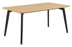 Bendt Rechte Eettafel|Eettafel Jatavia Eiken, 160 x 90cm Naturel