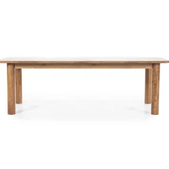 Eleonora Rechte Eettafel|Eettafel Julian Acaciahout Bruin