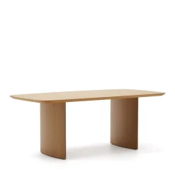 Kave Home Ovale Eettafel|Eettafel Litto Deens ovaal, Eiken
