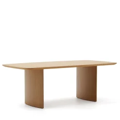 Kave Home Ovale Eettafel|Eettafel Litto Deens ovaal, Eiken