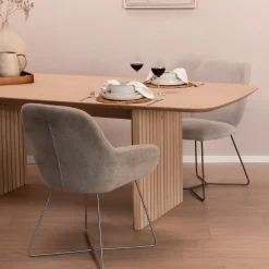 Sohome Ovale Eettafel|Eettafel Olaf Eiken, 220 x 105cm
