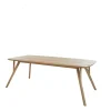 Light & Living Ovale Eettafel|Eettafel Quenza Mangohout, 200 x 100cm, kleur Naturel
