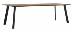 DTP Home Rechte Eettafel|Eettafel Shape Teakhout Naturel