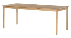 Livingfurn Rechte Eettafel|Eettafel Tobago Eiken, 220 x 90cm
