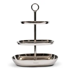 Rivièra Maison Keukengerei|Etagère Bexley 49cm hoog, kleur Zilver