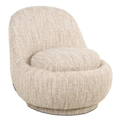 Richmond Interiors Fauteuil Stof / Textiel|Fauteuil Arlanda Geweven stof, kleur Beige