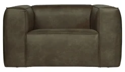 WOOOD Fauteuil Leer / Kunstleer|Fauteuil Bean Recycle Leer