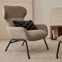 Kave Home Fauteuil Stof / Textiel|Fauteuil Belina Chenille