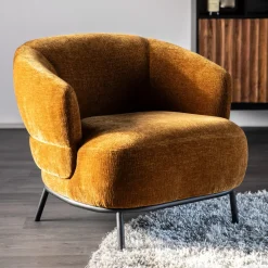 Eleonora Fauteuil Stof / Textiel|Fauteuil David Chenille