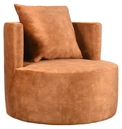 LABEL51 Fauteuil Stof / Textiel|Fauteuil Evy 90cm, Velvet