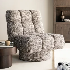 Eleonora Fauteuil Stof / Textiel|Fauteuil Fenna Geweven stof