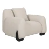 Richmond Interiors Fauteuil Stof / Textiel|Fauteuil Bouclé / Teddy|Fauteuil Godiva Bouclé