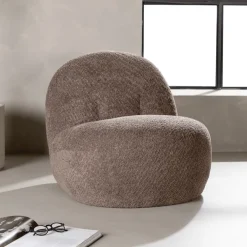 Nohr Fauteuil Stof / Textiel|Fauteuil Bouclé / Teddy|Fauteuil Hadiyah Bouclé