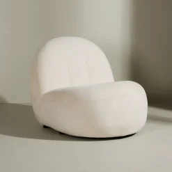 Nohr Fauteuil Stof / Textiel|Fauteuil Hadiyah Linnenlook, kleur Beige