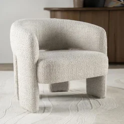 Eleonora Fauteuil Stof / Textiel|Fauteuil Bouclé / Teddy|Fauteuil Hamilton Grove Bouclé