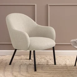 Bendt Fauteuil Stof / Textiel|Fauteuil Jacquilyn Structuurstof