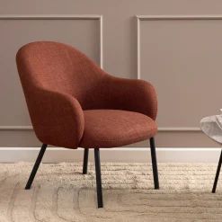 Bendt Fauteuil Stof / Textiel|Fauteuil Jacquilyn Structuurstof