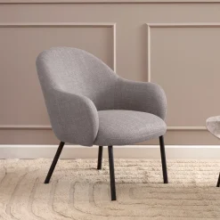 Bendt Fauteuil Stof / Textiel|Fauteuil Jacquilyn Structuurstof