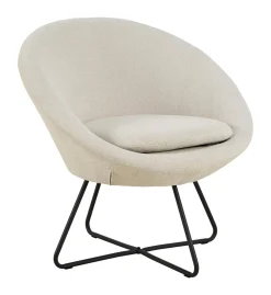 Bendt Fauteuil Stof / Textiel|Fauteuil Lærke Geweven, kleur Beige