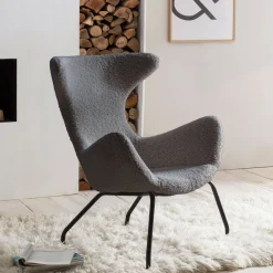 Artistiq Living Fauteuil Stof / Textiel|Fauteuil Bouclé / Teddy|Fauteuil Marly Teddy