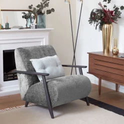 Kave Home Fauteuil Stof / Textiel|Fauteuil Meghan Chenille