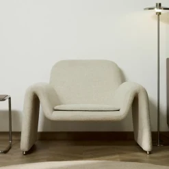 Kave Home Fauteuil Stof / Textiel|Fauteuil Melvia Chenille