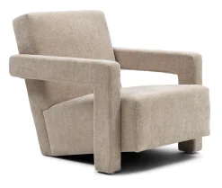 Rivièra Maison Fauteuil Stof / Textiel|Fauteuil Messina Weave stof, kleur Soft Walnut