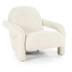 Eleonora Fauteuil Stof / Textiel|Fauteuil Bouclé / Teddy|Fauteuil Monica Grove Bouclé