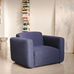 Kave Home Fauteuil Stof / Textiel|Fauteuil Neom Structuurstof