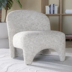 Eleonora Fauteuil Stof / Textiel|Fauteuil Bouclé / Teddy|Fauteuil Owen Grove Bouclé