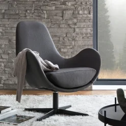 Artistiq Living Fauteuil Stof / Textiel|Fauteuil Rémi kleur Grijs
