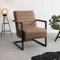 Tower Living Fauteuil Leer / Kunstleer|Fauteuil Rocca Leder