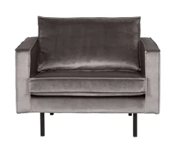 WOOOD Fauteuil Stof / Textiel|Fauteuil Velvet / Fluweel|Fauteuil Rodeo Velvet