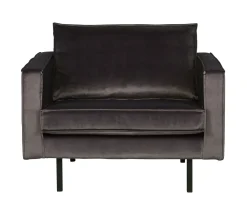 WOOOD Fauteuil Stof / Textiel|Fauteuil Velvet / Fluweel|Fauteuil Rodeo Velvet