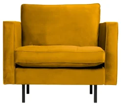 WOOOD Fauteuil Stof / Textiel|Fauteuil Velvet / Fluweel|Fauteuil Rodeo Velvet