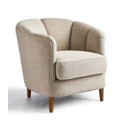 Rivièra Maison Fauteuil Stof / Textiel|Fauteuil Rue Royale Linen Fabulous Flax