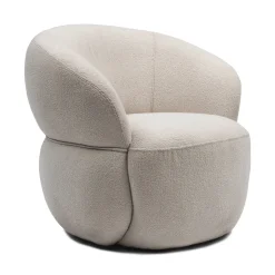 Rivièra Maison Fauteuil Stof / Textiel|Fauteuil Bouclé / Teddy|Fauteuil San Remo Bouclé