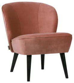 WOOOD Fauteuil Stof / Textiel|Fauteuil Velvet / Fluweel|Fauteuil Sara Velvet